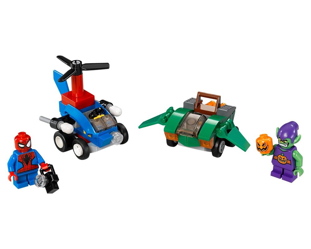 LEGO Set 76064-1 Mighty Micros: Spider-Man vs. Green Goblin (2016 