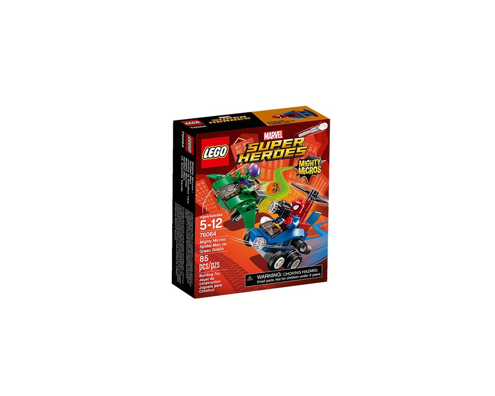 LEGO Set 76064-1 Mighty Micros: Spider-Man vs. Green Goblin (2016 