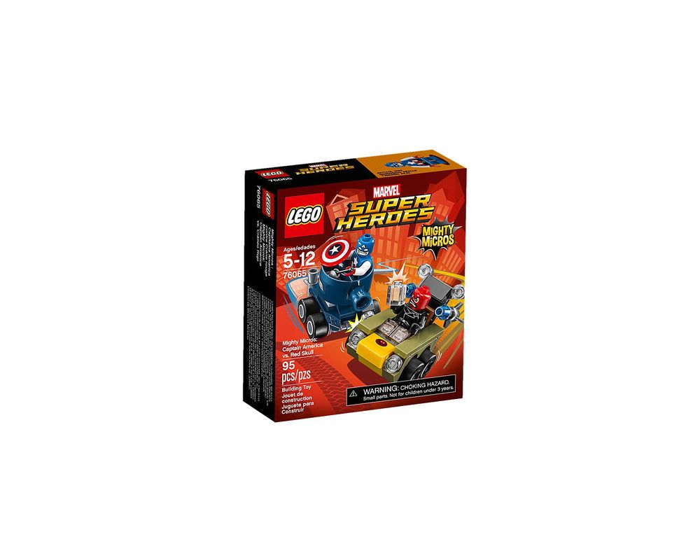 LEGO Set 76065-1 Mighty Micros: Captain America vs. Red Skull