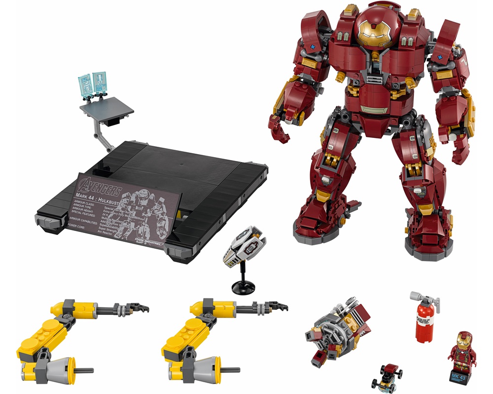 bælte At vise bestemt LEGO Set 76105-1 The Hulkbuster: Ultron Edition (2018 Super Heroes Marvel >  Avengers) | Rebrickable - Build with LEGO