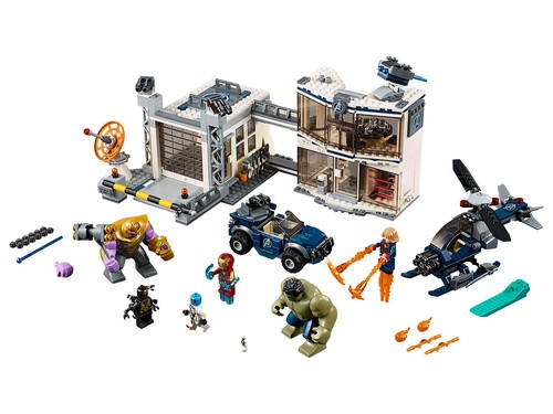 Avengers Compound Battle