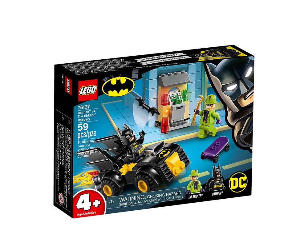 LEGO Set 76137-1 Batman vs. The Riddler Robbery (2019 Super Heroes DC ...