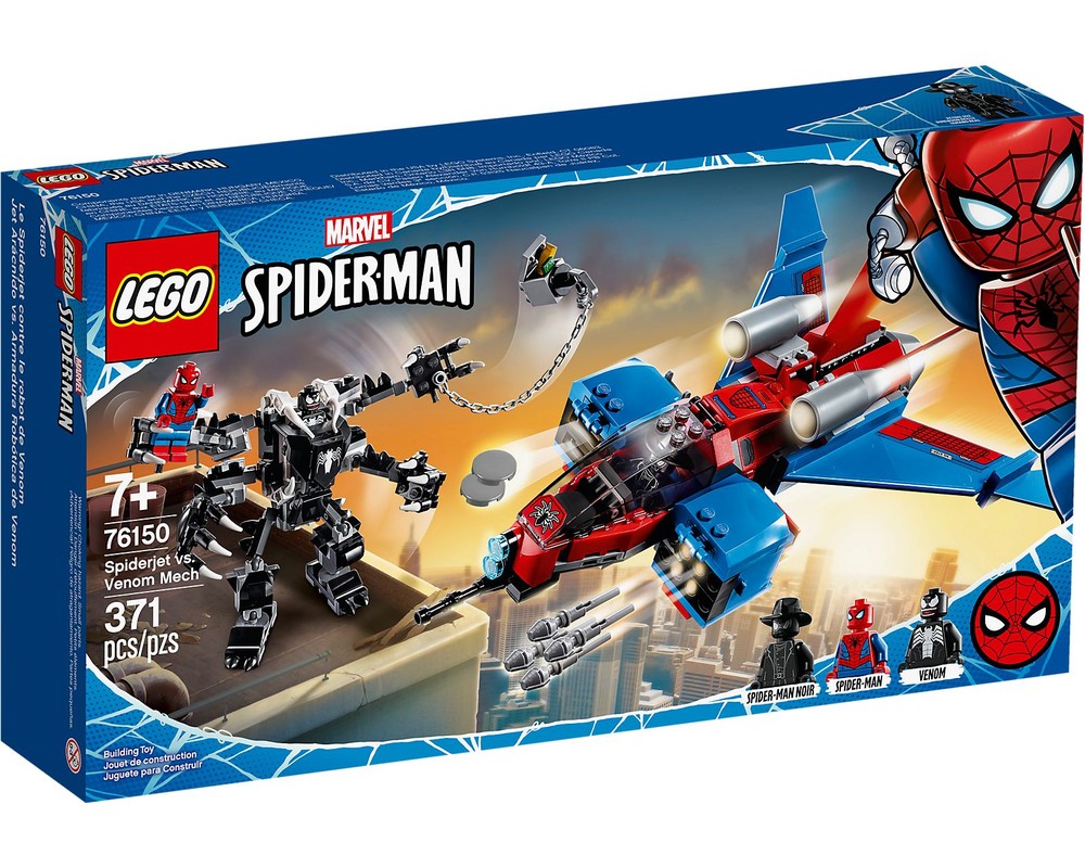 LEGO Set 76150-1 Spiderjet vs. Venom Mech (2020 Super Heroes