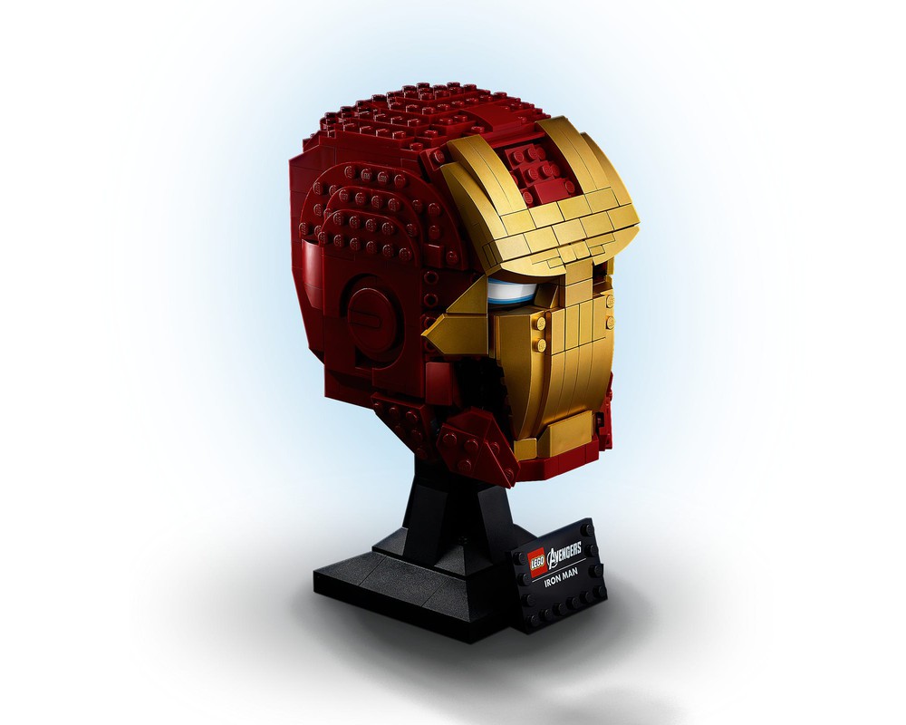 LEGO MOC Iron Man Mega Figure - fits official Lego Helmet by Albo.Lego