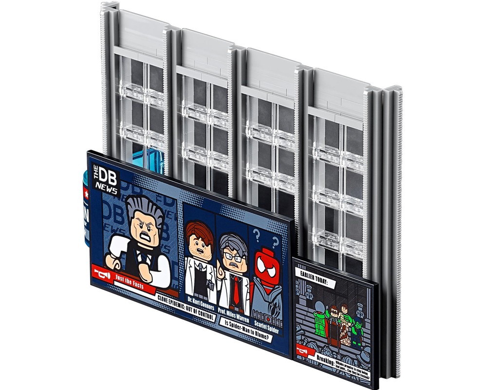 Teca in Plexiglas® per LEGO® Daily Bugle (76178)