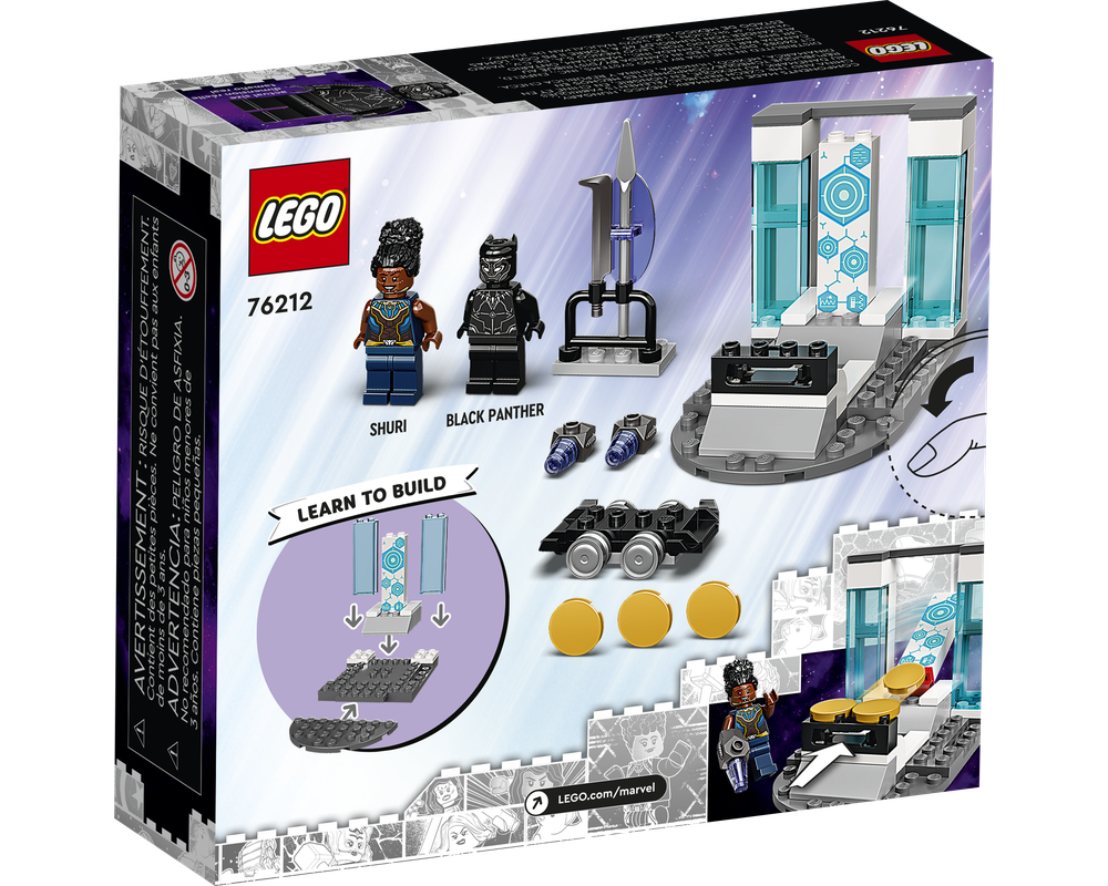 LEGO Set 76212-1 Shuri's Lab (2022 Super Heroes Marvel 