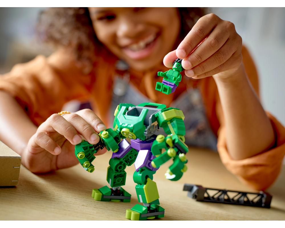 LEGO Set 76241-1 Hulk Mech Armor (2023 Super Heroes Marvel > Avengers)