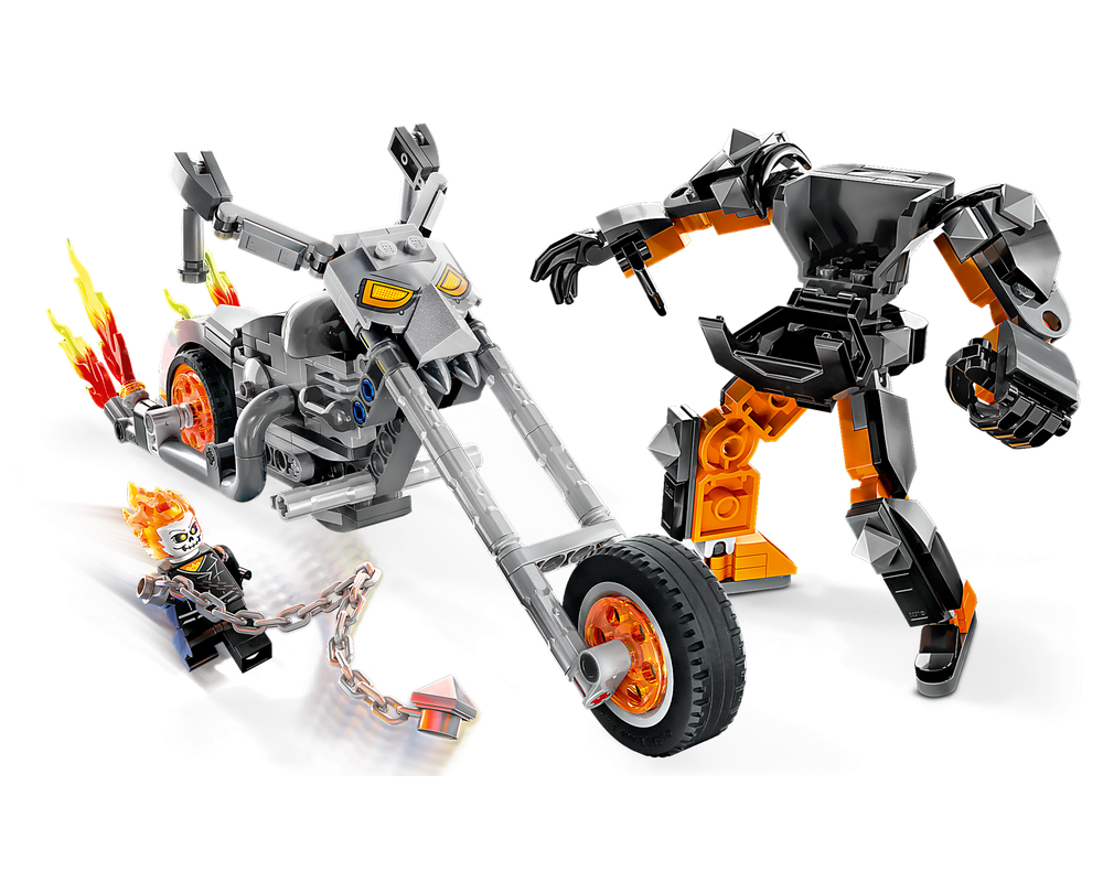 LEGO Set 76245-1 Ghost Rider Mech & Bike (2023 Super Heroes Marvel ...