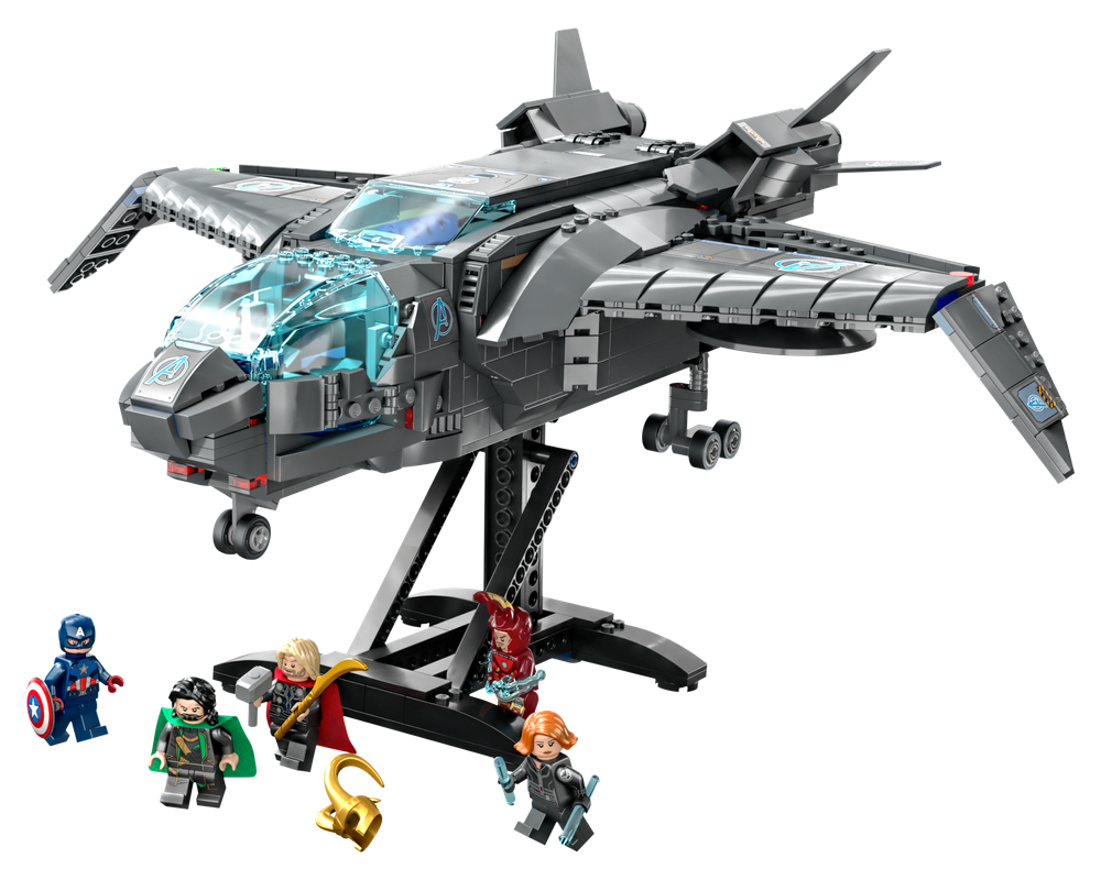 LEGO Set 76248-1 The Avengers Quinjet (2023 Super Heroes Marvel ...