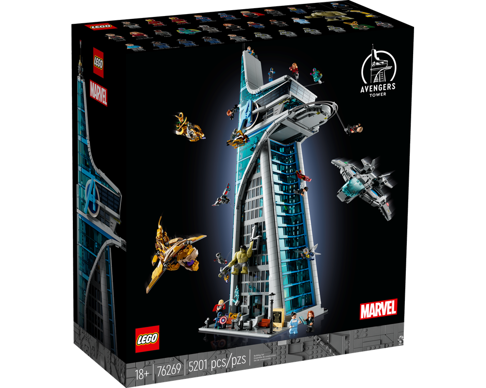 Lego Set 76269 1 Avengers Tower 2023 Super Heroes Marvel Avengers
