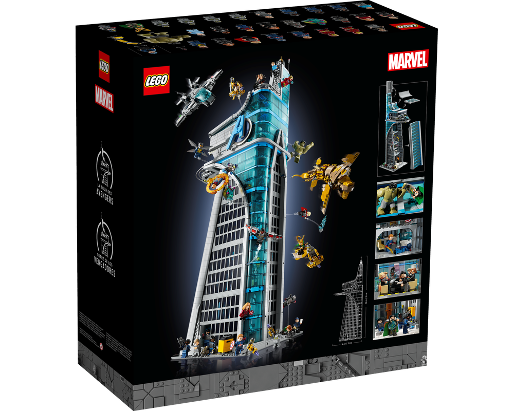 Marvel: 76269 Avengers Tower details : r/Legoleak