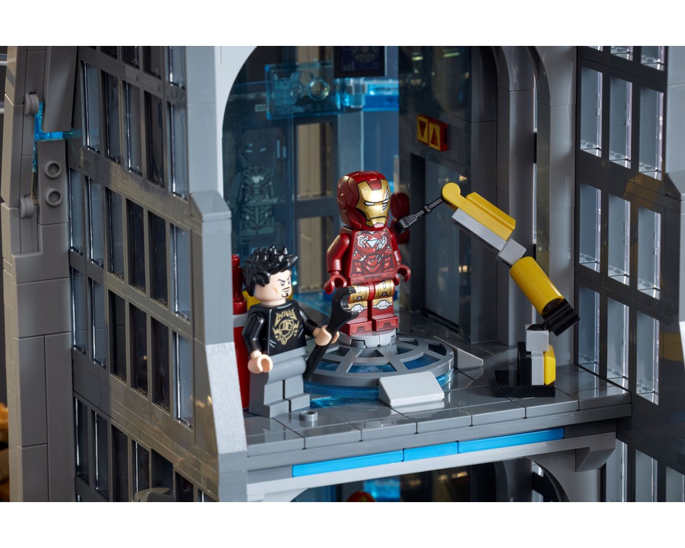 LEGO MOC Avengers Tower Base - 76269 Mod w/ Hall of Armor & Grand Central  by Dream Build Bricks