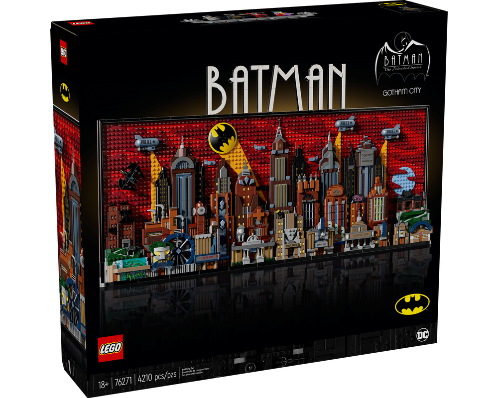 LEGO Set 762711 Batman The Animated Series Gotham City (2024 Super