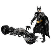 Batman Construction Figure and the Bat-Pod Bike