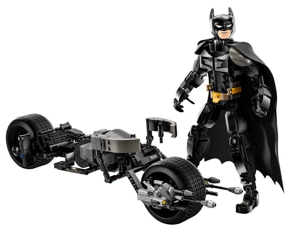 LEGO Set 76273-1 Batman Construction Figure and the Bat-Pod Bike (2024 ...