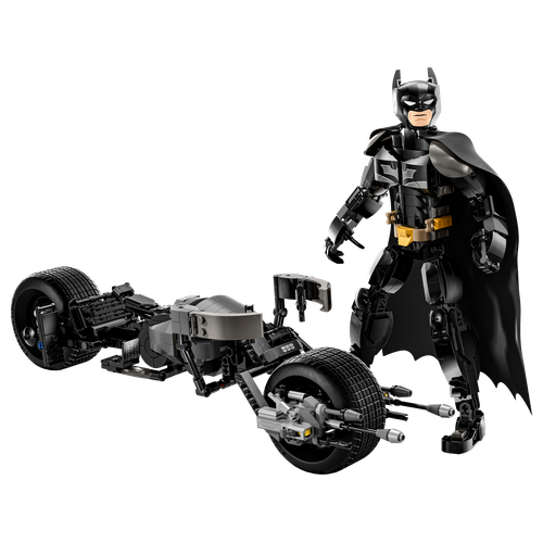Batman Construction Figure and the Bat-Pod Bike