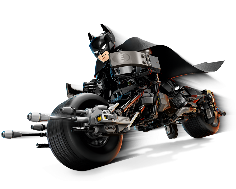 LEGO Set 76273-1 Batman Construction Figure and the Bat-Pod Bike (2024 ...