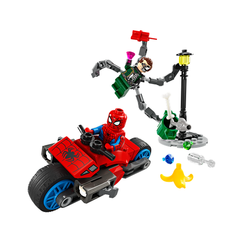 Motorcycle Chase: Spider-Man vs. Doc Ock