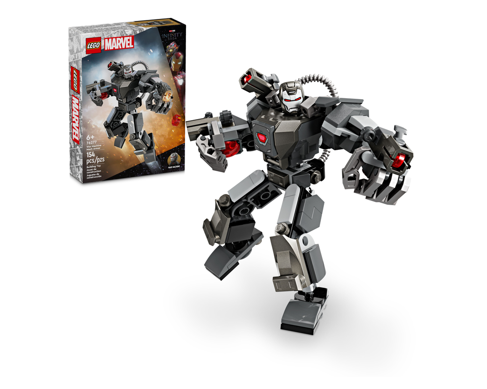 LEGO Set 76277 1 War Machine Mech Armor 2024 Super Heroes Marvel