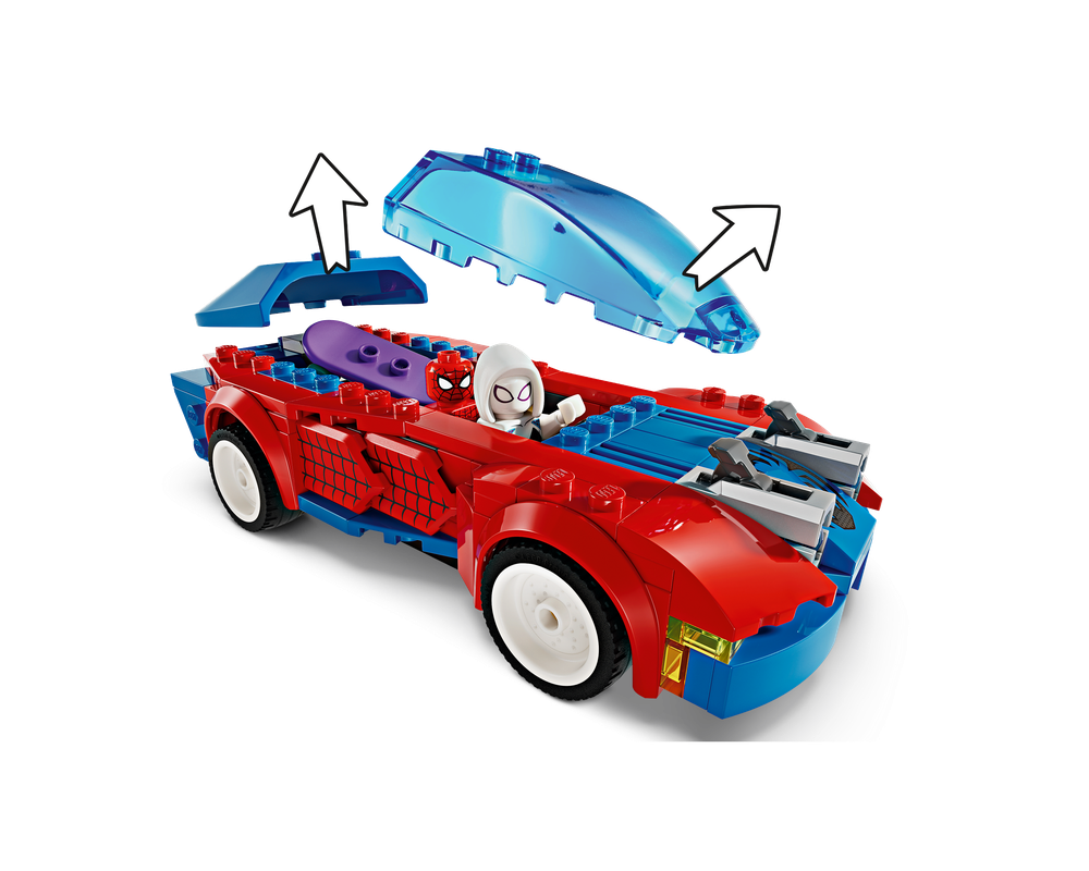 Lego spiderman cheap car instructions