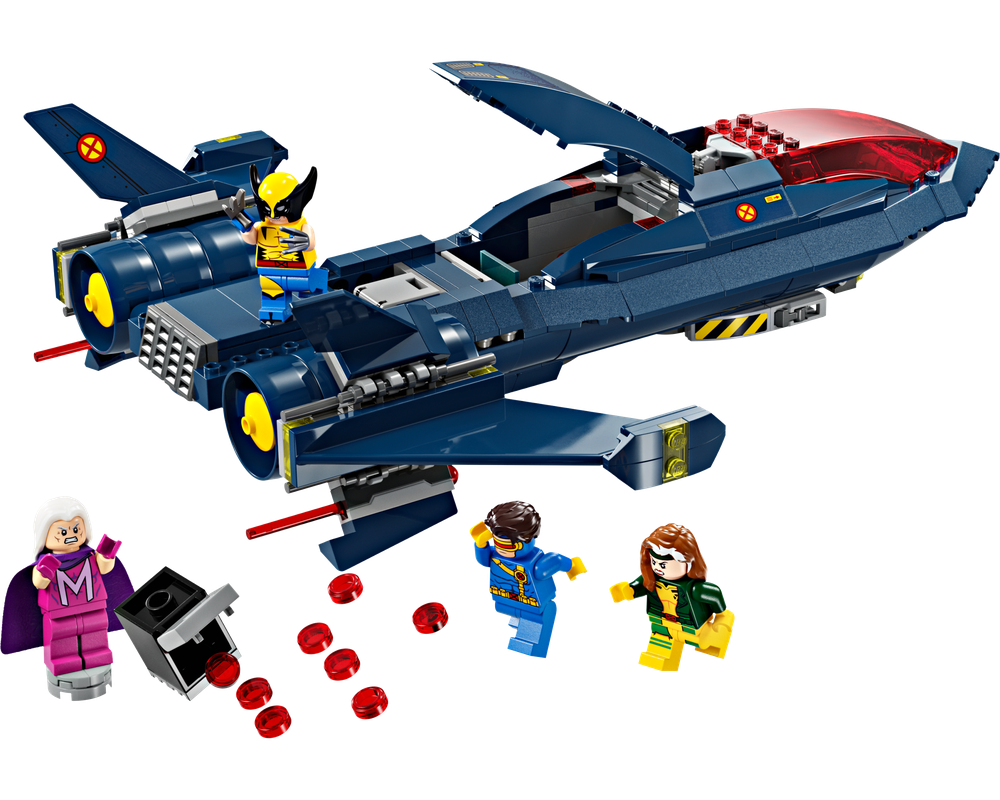 LEGO Set 76281-1 X-Men X-Jet (2024 Super Heroes Marvel > X-Men ...