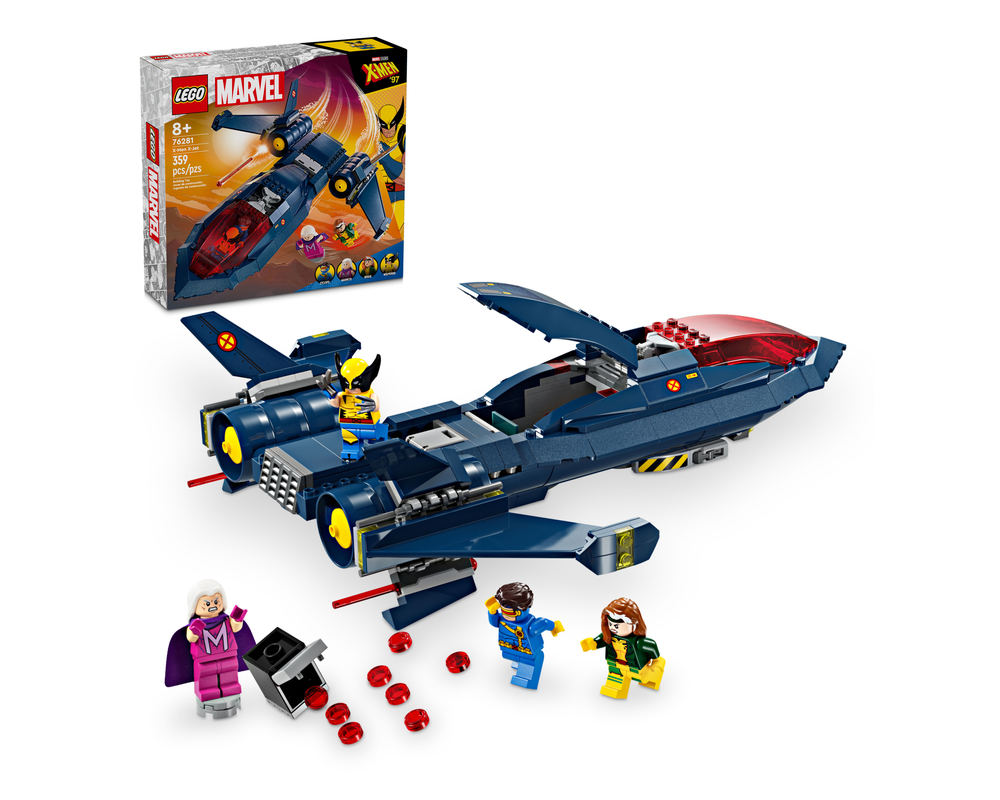LEGO Set 762811 XMen XJet (2024 Super Heroes Marvel > XMen