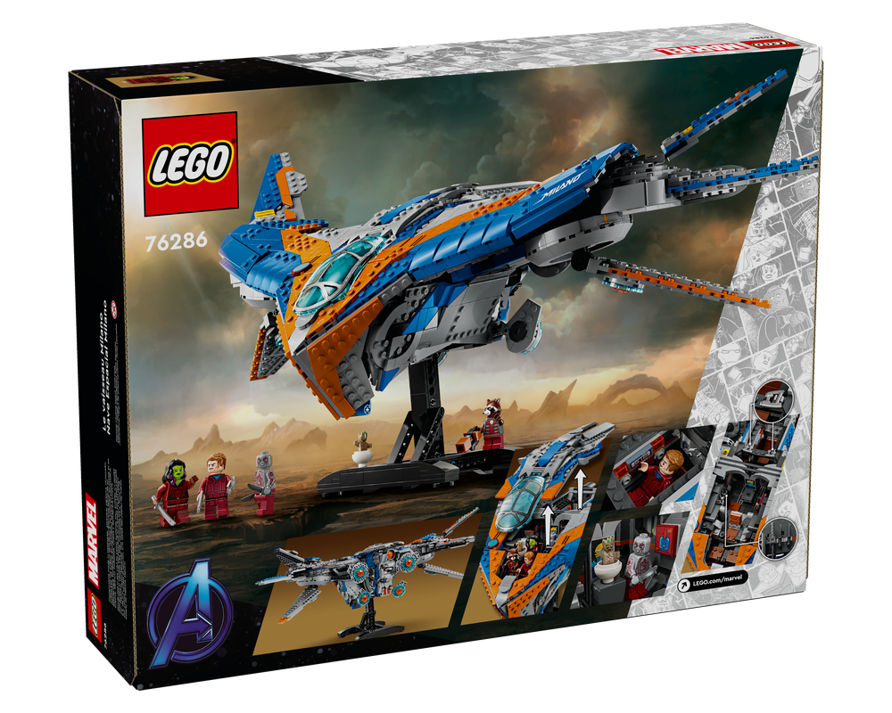 LEGO Set 762861 The Milano Spaceship (2024 Super Heroes Marvel