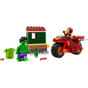 Iron Man with Bike and The Hulk