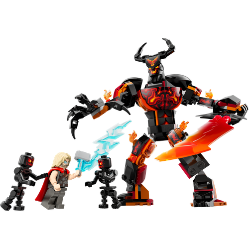 Thor vs. Surtur Construction Figure