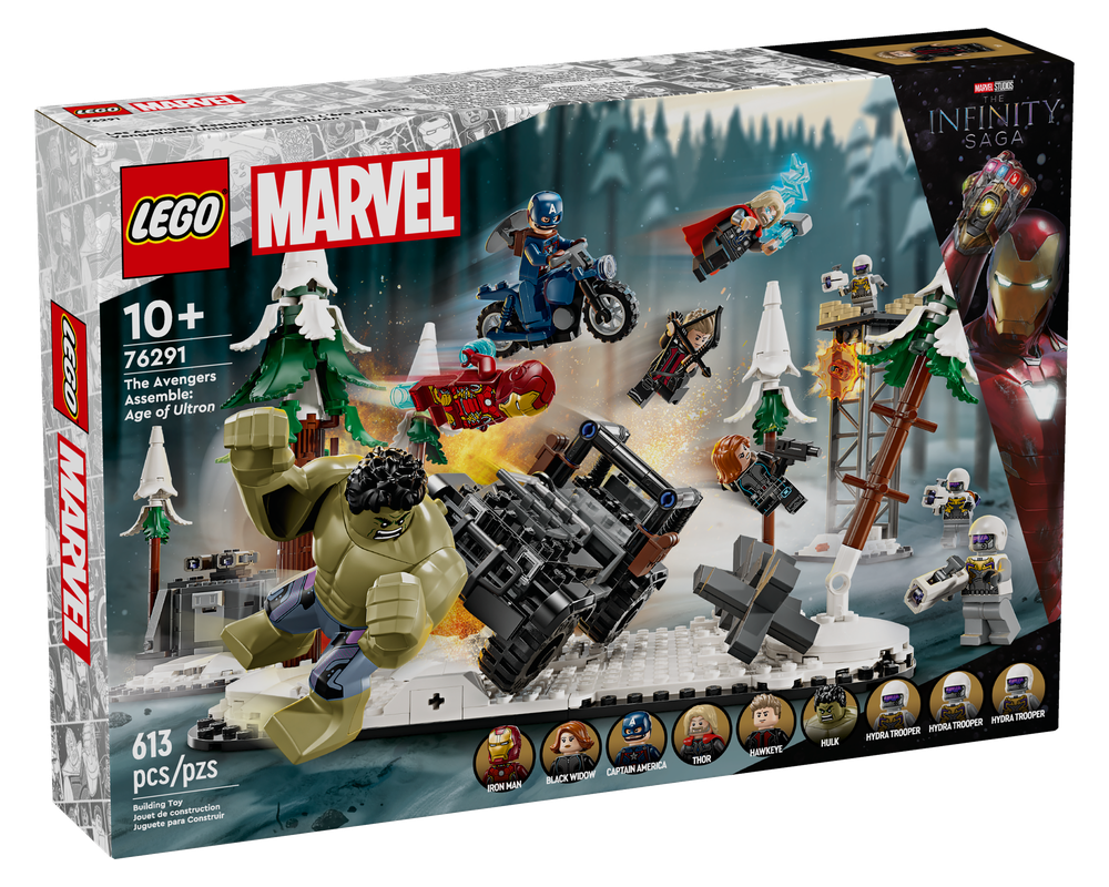 LEGO Set 76291-1 The Avengers Assemble: Age of Ultron (2024 Super ...