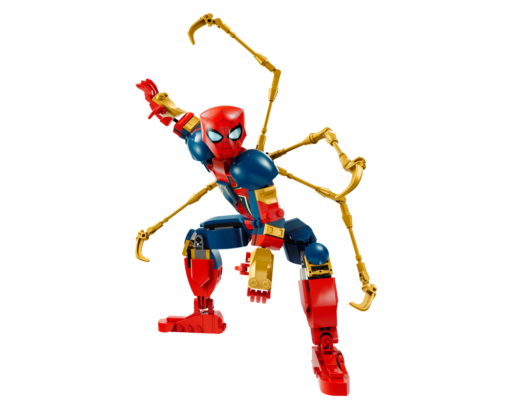 LEGO Set 76298 1 Iron Spider Man Construction Figure 2024 Super