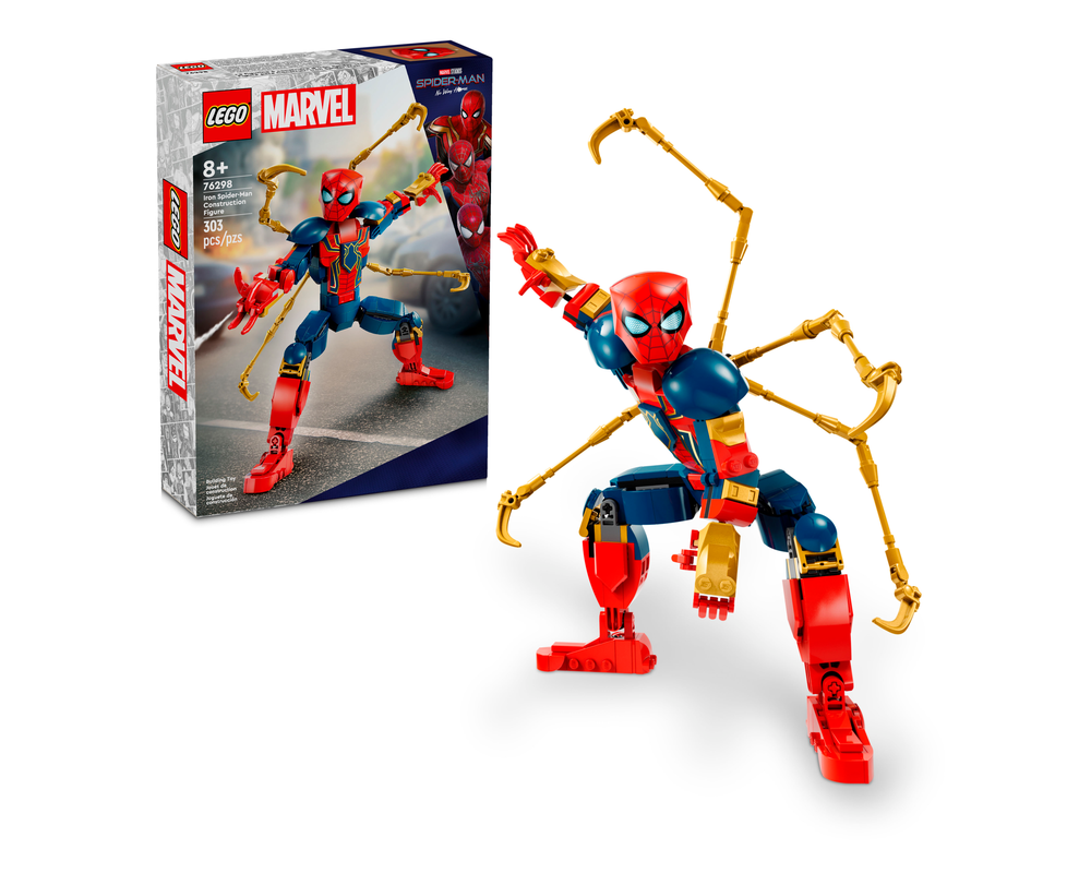 LEGO Set 76298-1 Iron Spider-Man Construction Figure (2024