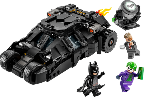 Batman Tumbler vs. Two-Face & The Joker