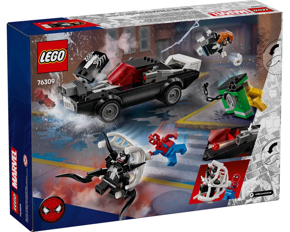 LEGO Set 76309-1 Spider-Man vs. Venom Muscle Car (2025 Super
