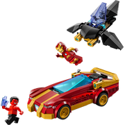 Iron Man Car & Black Panther vs. Red Hulk