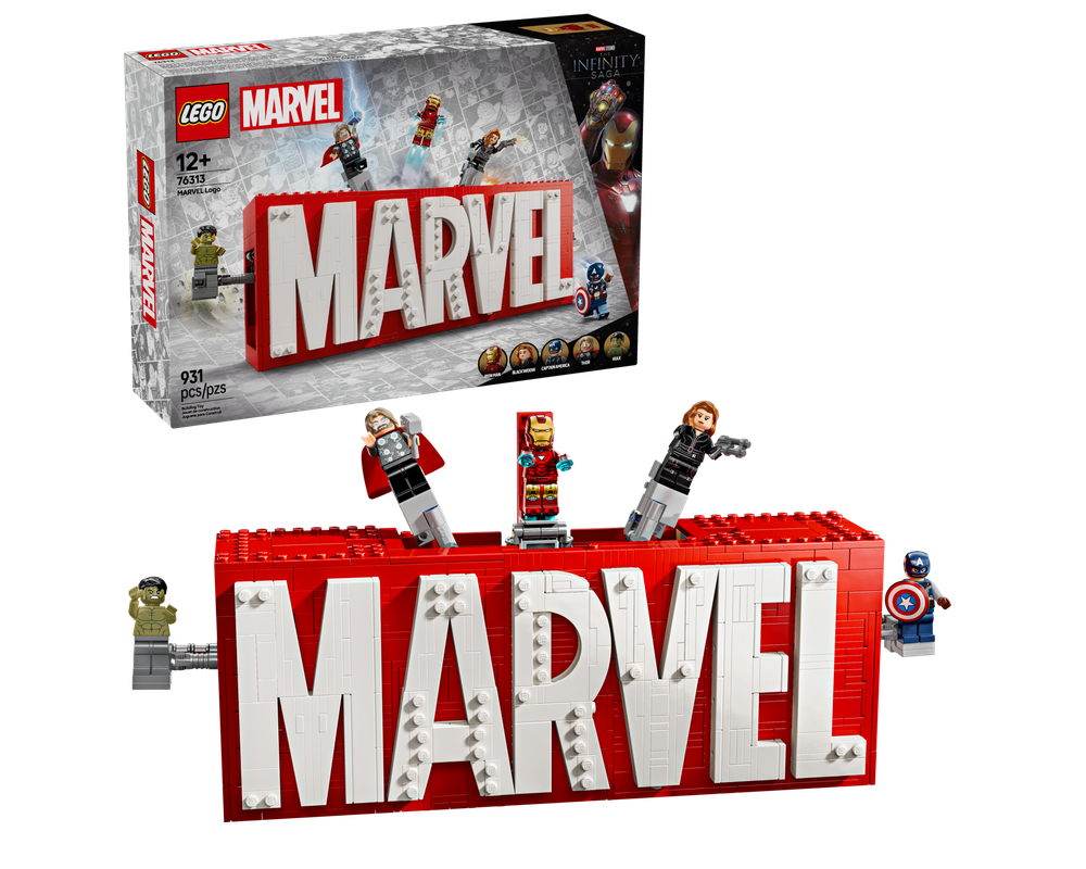 メンテナンス ERI LEGO 76313 MARVEL Logo Set Parts List