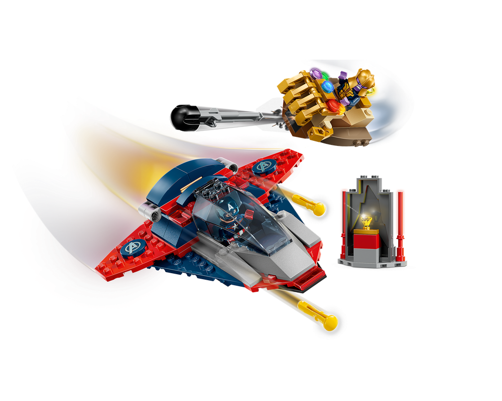LEGO Set 76319-1 Captain America vs. Thanos (2025 Super Heroes Marvel ...