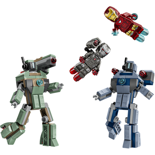Iron Man & War Machine vs. Hammer Drones