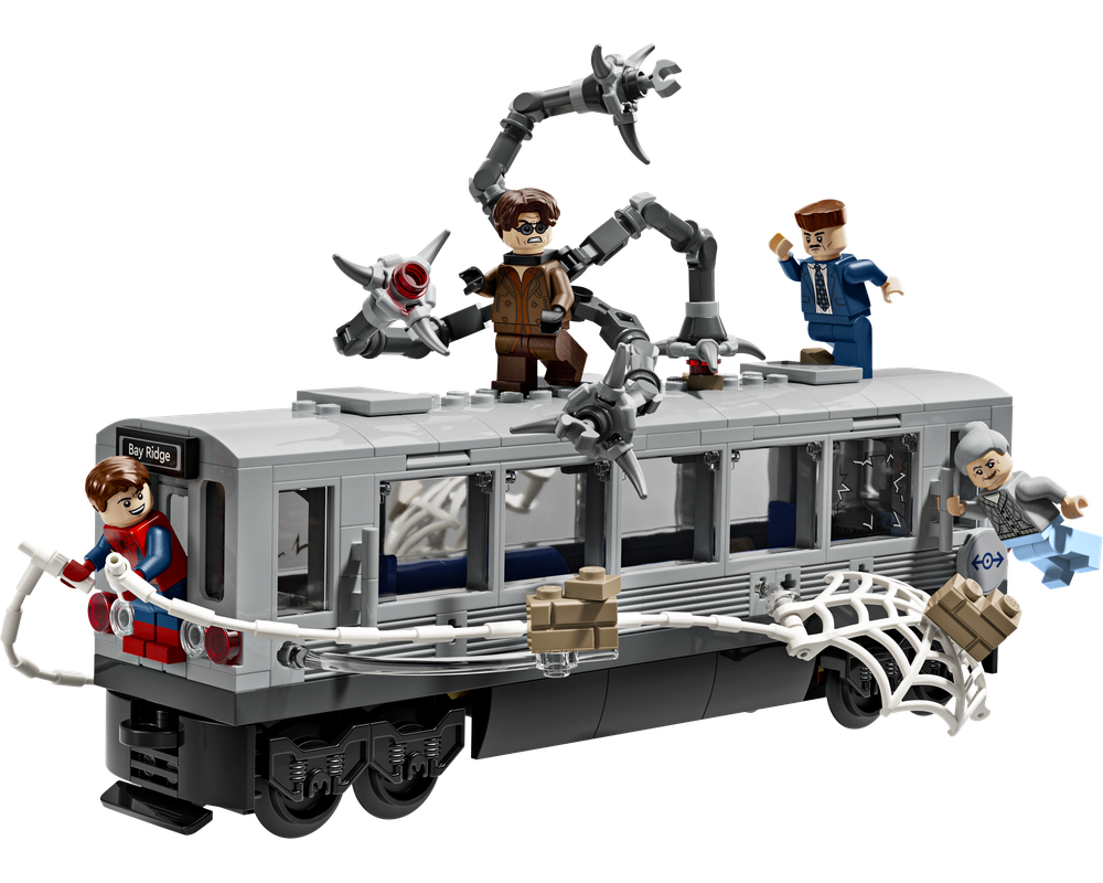 LEGO Set 76321-1 Spider-Man vs. Doc Ock Subway Train Scene (2025