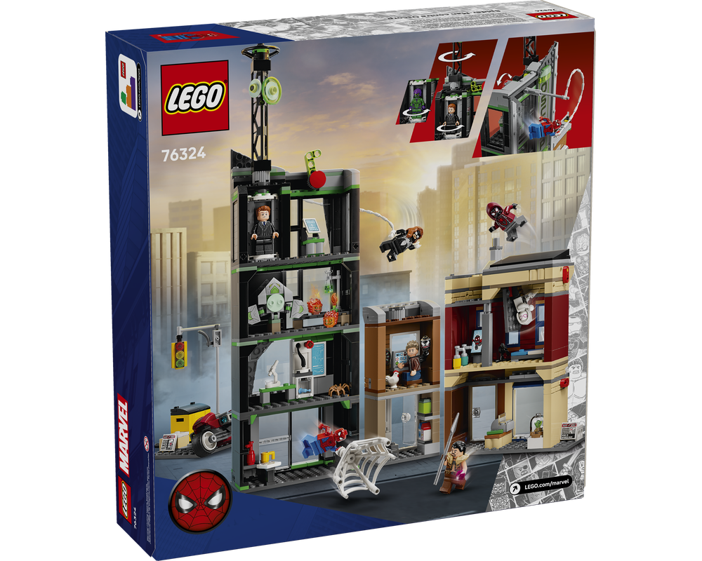 LEGO Set 76324-1 Spider-Man vs. Oscorp (2025 Super Heroes Marvel ...