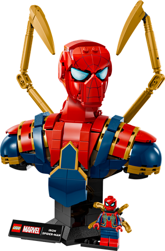 Iron Spider-Man Bust