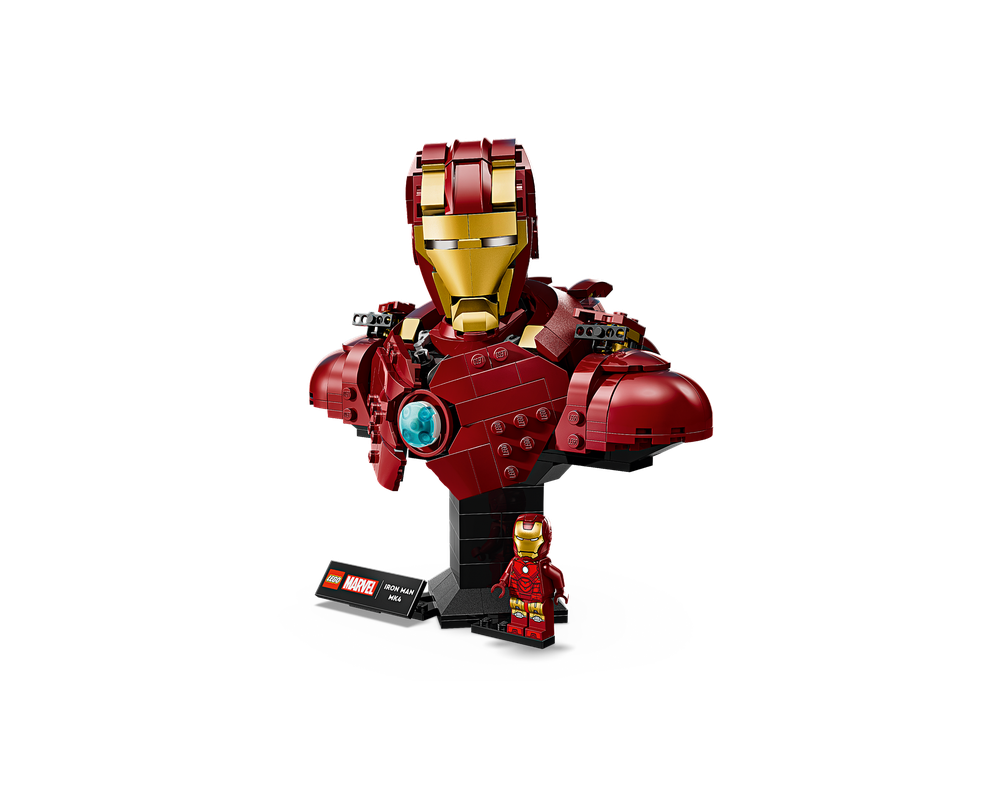 LEGO Set 76327-1 Iron Man MK4 Bust (2025 Super Heroes Marvel > The ...
