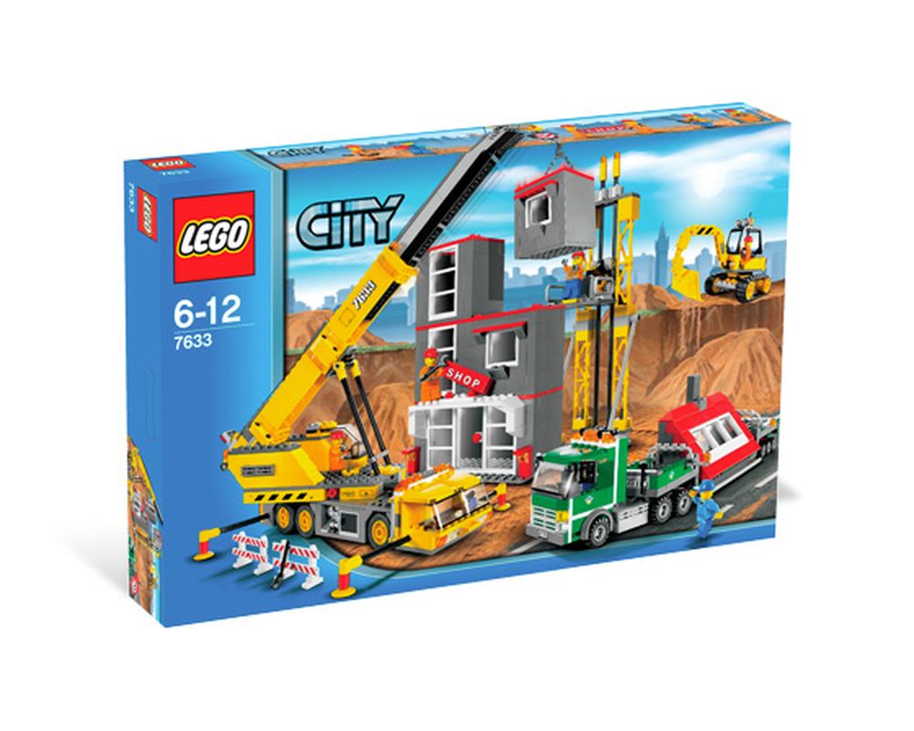 Sanctuary Middelhavet Penge gummi LEGO Set 7633-1 Construction Site (2009 City > Construction) | Rebrickable  - Build with LEGO