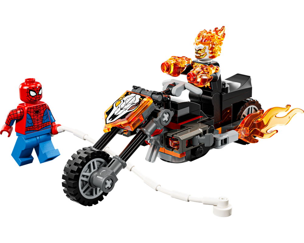 LEGO Set 76335-1 Spider-Man vs. Ghost Rider Motorcycle (2026 Super ...
