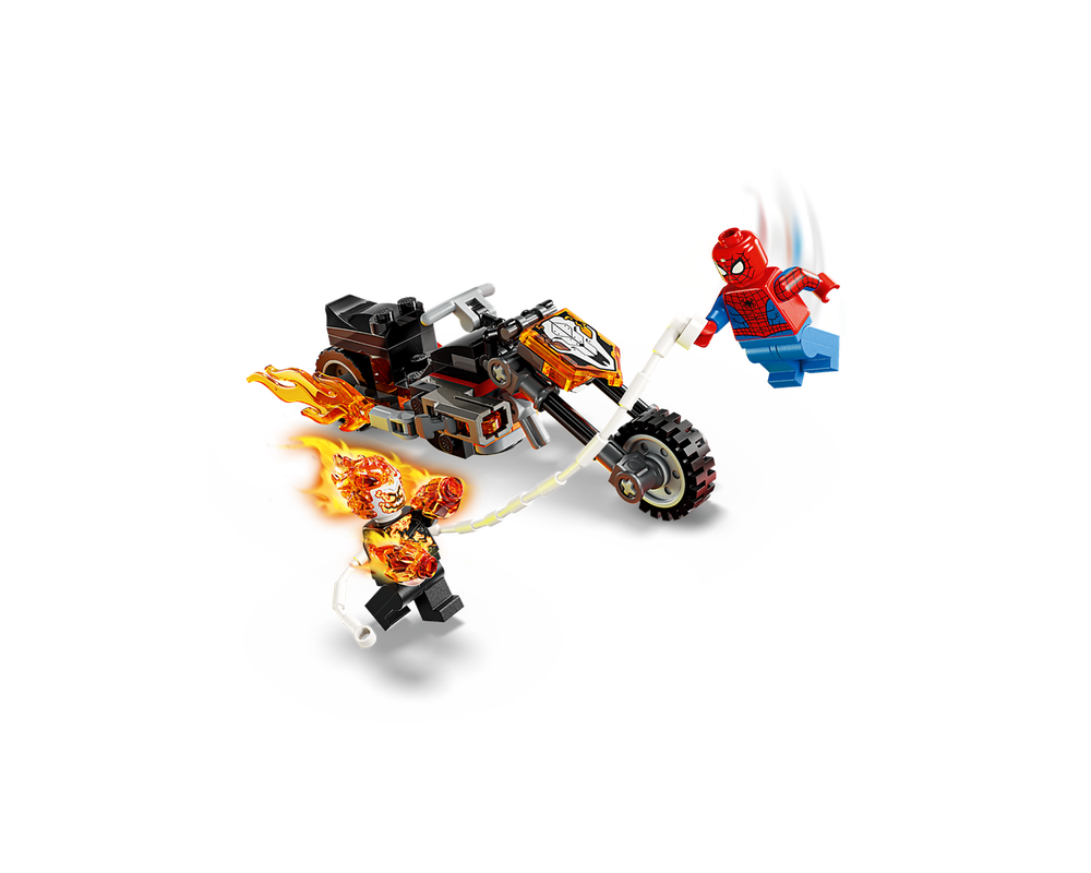 LEGO Set 76335-1 Spider-Man vs. Ghost Rider Motorcycle (2026 Super ...