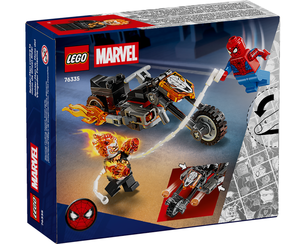 LEGO Set 76335-1 Spider-Man vs. Ghost Rider Motorcycle (2026 Super