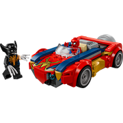 Spider-Man Car vs. Venomized Wolverine