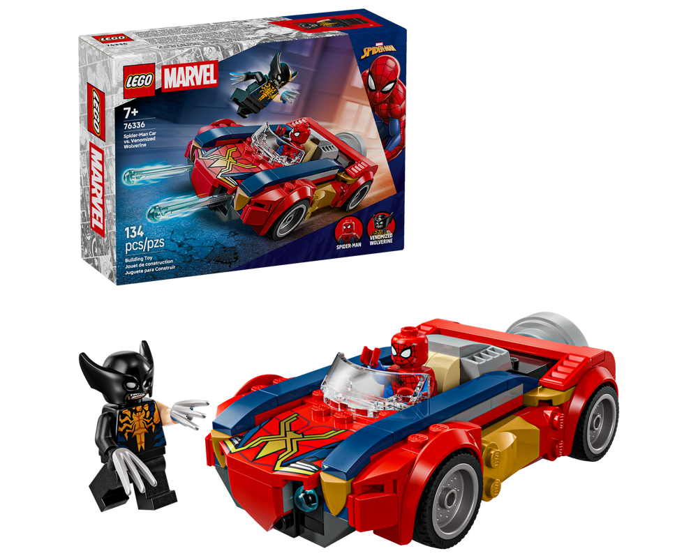 LEGO Set 76336-1 Spider-Man Car vs. Venomized Wolverine (2026