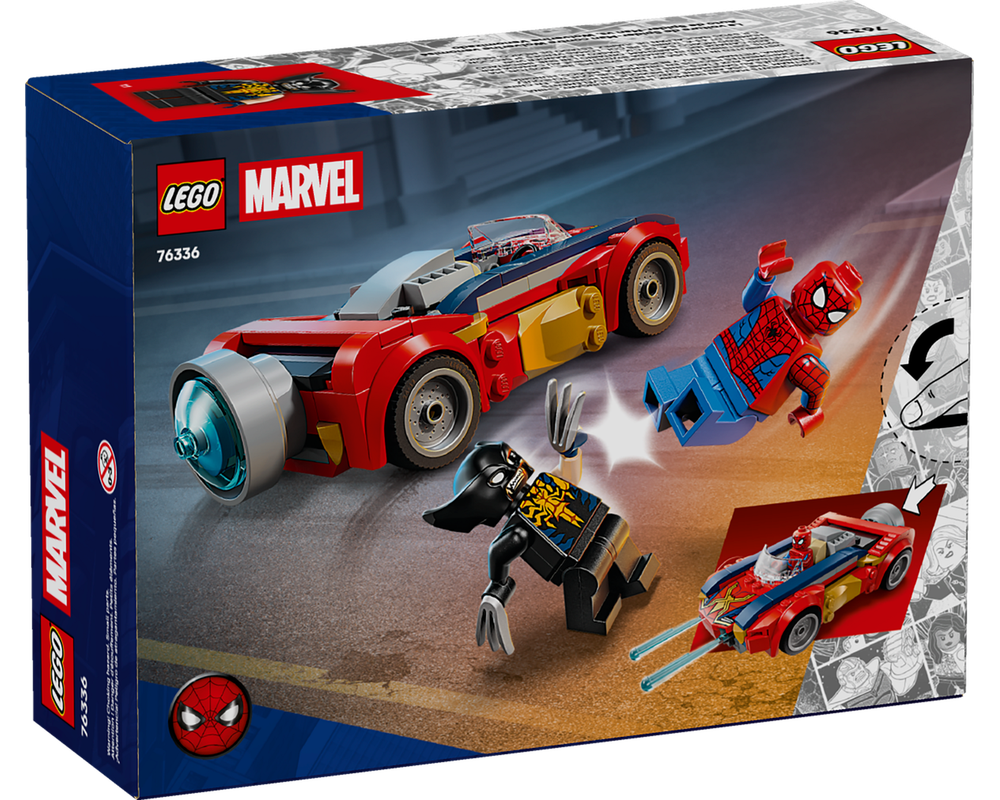 シゲ　　(sw61)マッコウ¥12000→¥9000 LEGO Set 76336-1 Spider-Man Car vs. Venomized Wolverine (2026