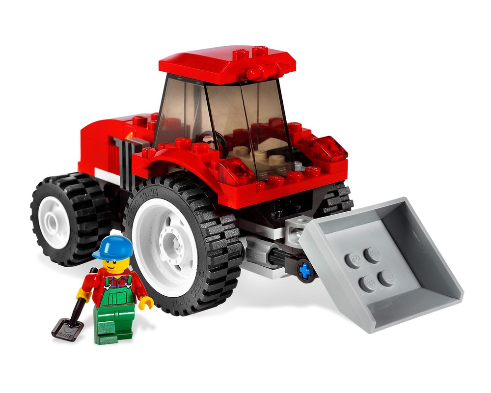 LEGO Set 7634-1 Tractor (2009 Town > City > Farm) | Rebrickable - Build with LEGO